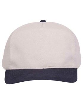 'OTTO 37 025 Otto cap 5 panel high crown baseball cap'