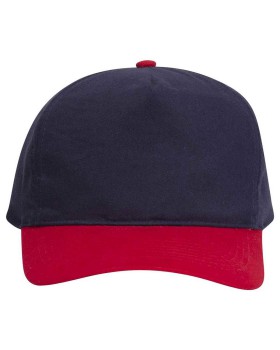 'OTTO 37 025 Otto cap 5 panel high crown baseball cap'