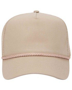 'OTTO 39 071 Otto cap 5 panel mid profile mesh back trucker hat'