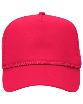'OTTO 39 071 Otto cap 5 panel mid profile mesh back trucker hat'