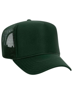'OTTO 39 165 Otto cap 5 panel high crown mesh back trucker hat'