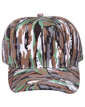 'OTTO 44 051 Otto cap camouflage 6 panel mid profile baseball cap'
