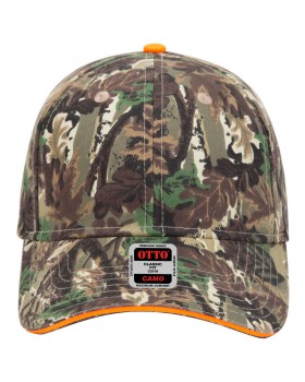 'OTTO 71 602 Otto cap camouflage 6 panel low profile baseball cap'