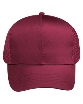 'OTTO 79 378 Otto cap youth 6 panel mid profile mesh back trucker hat'