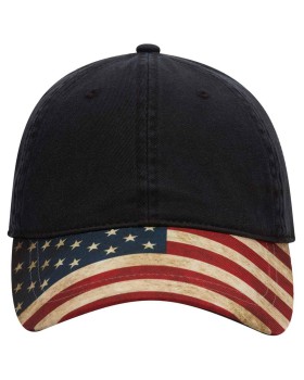 OTTO 80 1180 Otto cap 6 panel low profile baseball cap