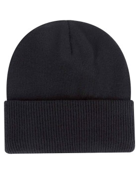 OTTO 82 1316 Otto cap 12" classic knit beanie w/ inside fleece lining &  ...