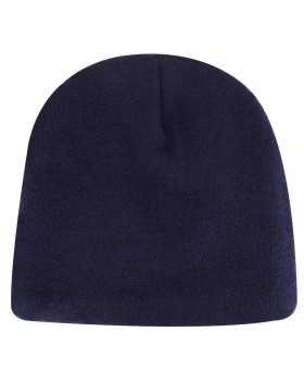 'OTTO 82 1317 Otto cap 9" classic knit beanie w/ inside fleece lining'