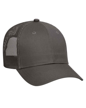 'OTTO 83 473 Otto cap 6 panel low profile mesh back trucker hat'