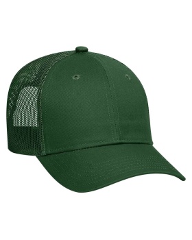 'OTTO 83 473 Otto cap 6 panel low profile mesh back trucker hat'