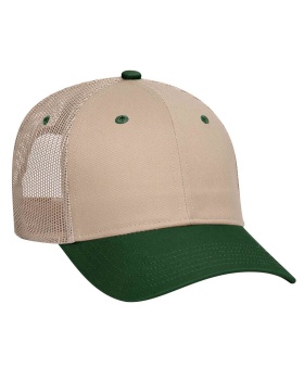 'OTTO 83 473 Otto cap 6 panel low profile mesh back trucker hat'