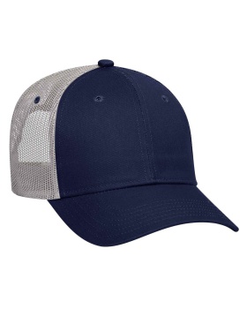 'OTTO 83 473 Otto cap 6 panel low profile mesh back trucker hat'