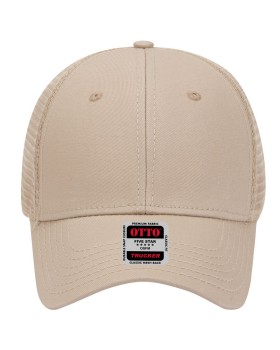 'OTTO 83 942 Otto cap 6 panel low profile mesh back trucker hat'