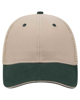 'OTTO 84 482 Otto cap 6 panel low profile mesh back trucker hat'