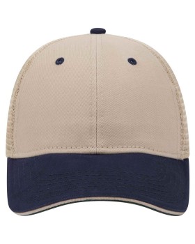 'OTTO 84 482 Otto cap 6 panel low profile mesh back trucker hat'