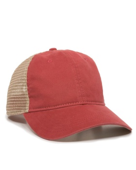 'Outdoor Cap PWT-200M Tea-Stained Mesh Back Hat'