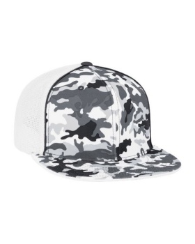 'Pacific Headwear 4D2 D series glamo trucker flexfitâ cap'