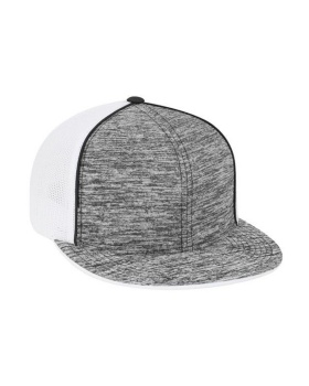 'Pacific Headwear 4D6 D series aggressive heather flexfitâ cap'