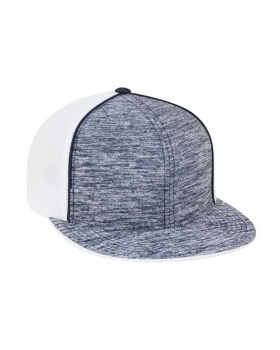 'Pacific Headwear 4D6 D series aggressive heather flexfitâ cap'