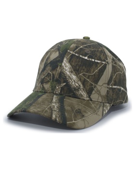 'Pacific Headwear 690C Structured camo hook and loop adjustable cap'