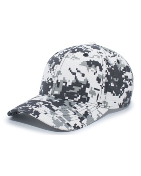 'Pacific Headwear 695C Digital camo hool and loop adjustable cap'