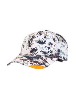 'Pacific Headwear 696C Distressed camo hook and loop adjustable cap'