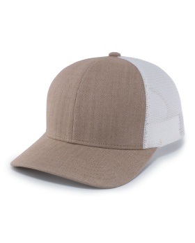 Pacific Headwear P124 Herringbone trucker cap