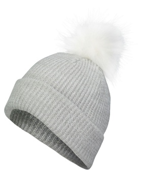 'Pacific Headwear P604K Faux fur pom beanie'