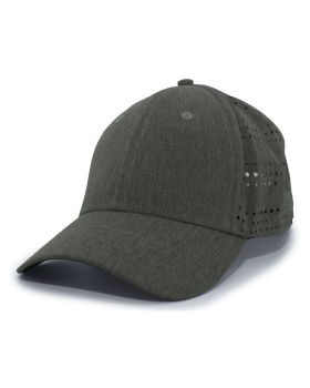 Pacific Headwear P747 Perforated hook and loop adjustable cap