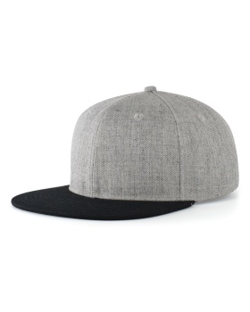 'Pacific Headwear P750 Wool blend heather snapback cap'