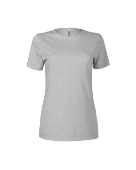 'Platinum P513C Ladies CVC Short Sleeve Crew Neck Tee'