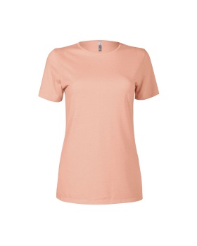 'Platinum P513C Ladies CVC Short Sleeve Crew Neck Tee'