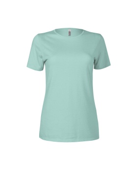 'Platinum P513C Ladies CVC Short Sleeve Crew Neck Tee'