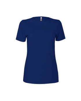 'Platinum P513C Ladies CVC Short Sleeve Crew Neck Tee'