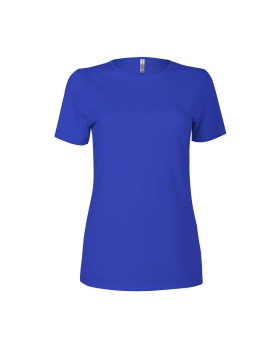 'Platinum P513C Ladies CVC Short Sleeve Crew Neck Tee'