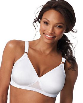 36A White Playtex Womens Cross Your Heart Lightly Lined Wirefree Bra
