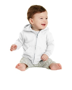 Port & Company CAR78IZH Infant Core Fleece FullZip Hooded Sweatshirt