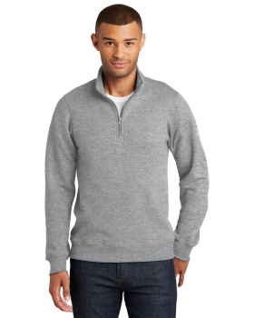 Port & Company PC850Q Fan Favorite Fleece 1/4 Zip Pullover Sweatshirt