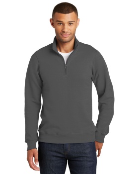 'Port & Company PC850Q Fan Favorite Fleece 1/4 Zip Pullover Sweatshirt'