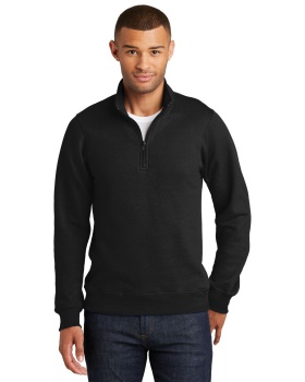 'Port & Company PC850Q Fan Favorite Fleece 1/4 Zip Pullover Sweatshirt'