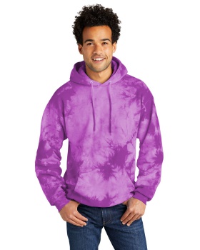 'Port & Company PC144 Men's Crystal Tie-Dye Pullover Hoodie'