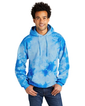 'Port & Company PC144 Men's Crystal Tie-Dye Pullover Hoodie'