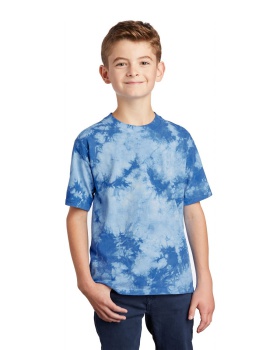 'Port & Company PC145Y Youth Crystal Tie-Dye Tee'