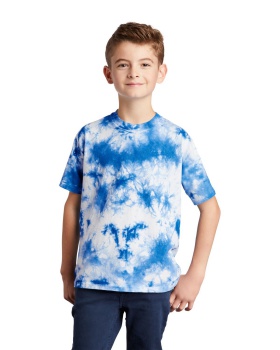 'Port & Company PC145Y Youth Crystal Tie-Dye Tee'