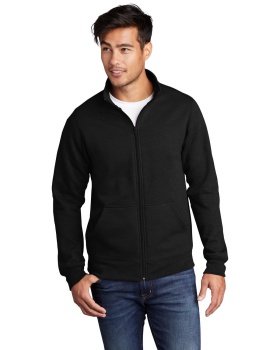 'Port & Company PC78FZ Men's Core Fleece Cadet Full Zip Sweatshirt'