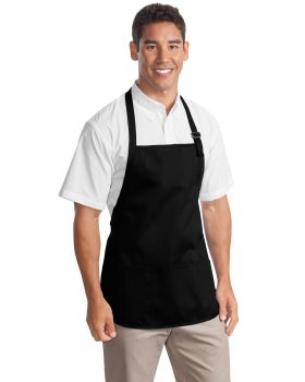 'Port Authority A510 MediumLength Apron with Pouch Pockets'