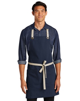 'Port Authority A815 Canvas Full Length Two Pocket Apron'