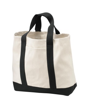 Port Authority B400 Unisex Two-Tone Shopping Tote