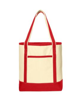 'Port Authority BG413 Unisex Large Cotton Canvas Boat Tote'