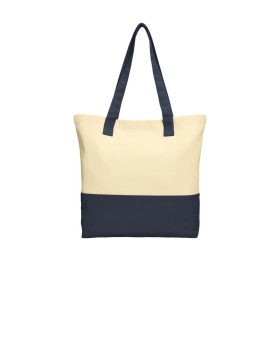 Port Authority BG414 Unisex Colorblock Cotton Tote