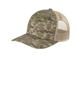 'Port Authority C114 Youth Digi Camo Snapback Trucker Cap'